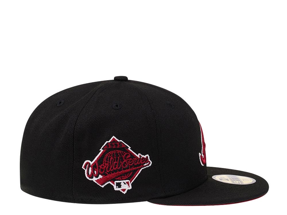New Era Atlanta Braves World Series 1995 Pinot Noir Edition 59Fifty Fitted Hat