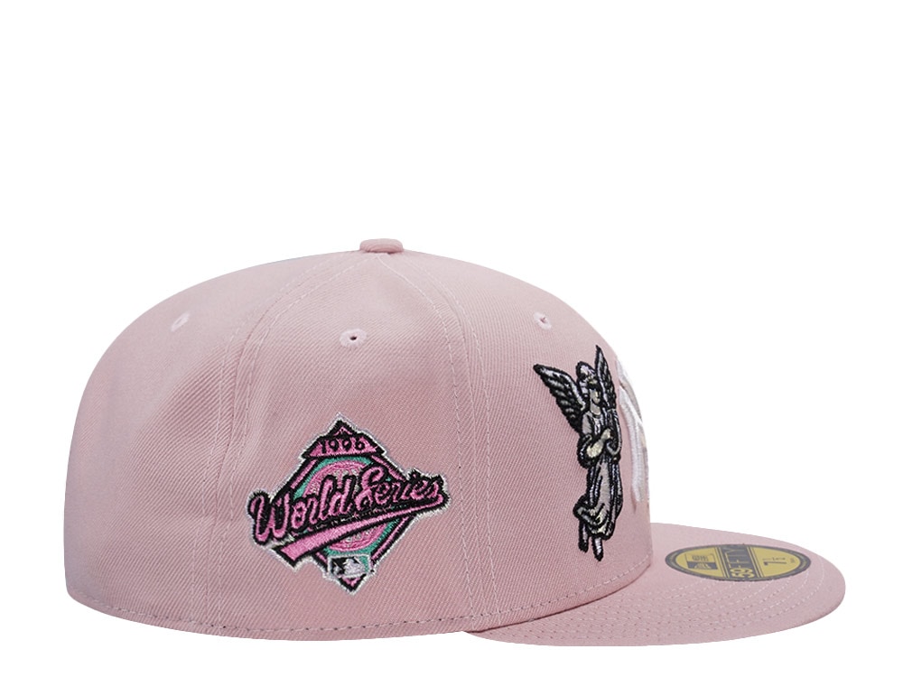 New Era New York Yankees World Series 1996 Angel Pink Rouge Prime Edition 59Fifty Fitted Hat