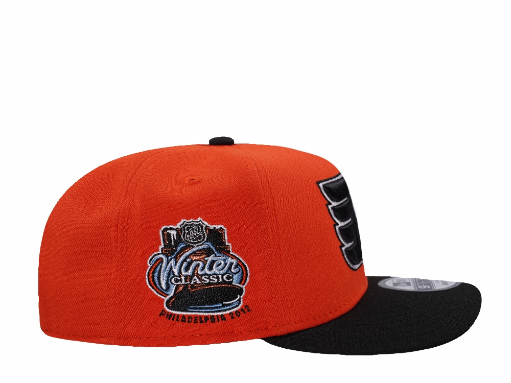 New Era Philadelphia Flyers Winter Classic 2015 Orange Two Tone Edition 9Fifty A Frame Snapback Hat