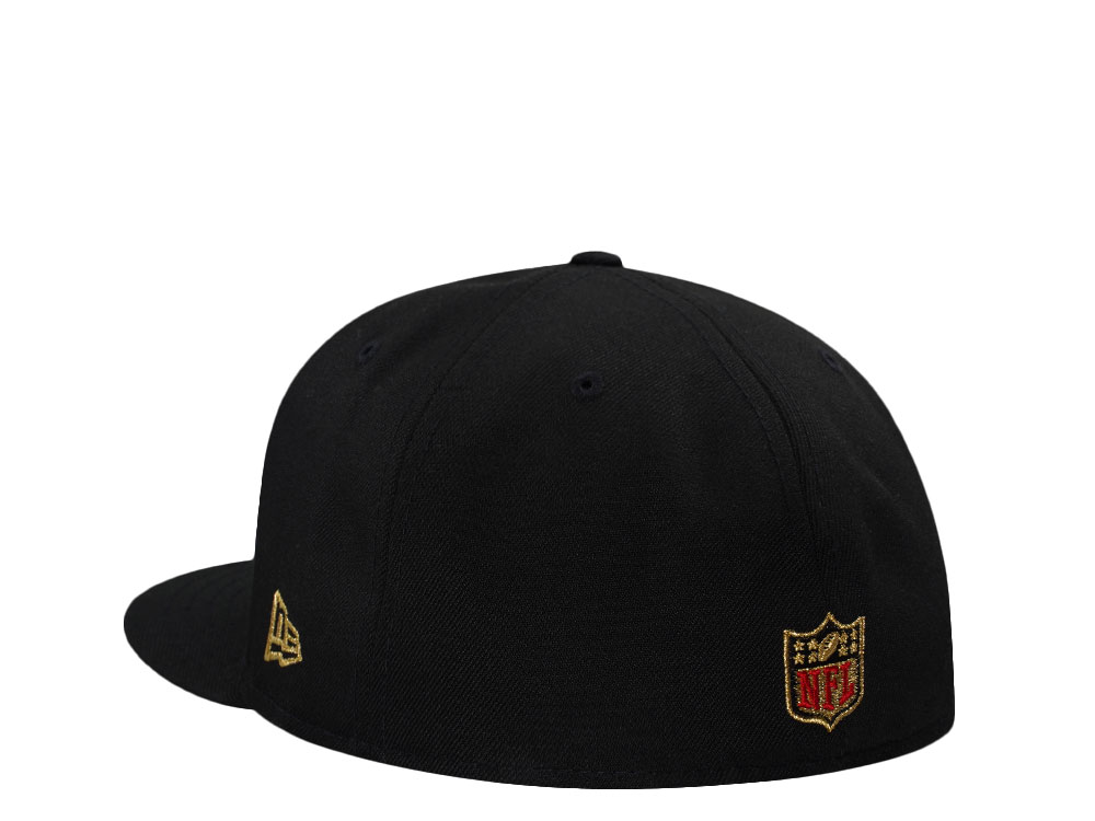 New Era San Francisco 49ers 60 Seasons Black Prime Edition 59Fifty Fitted Hat