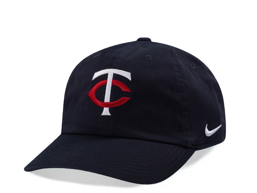 Nike Minnesota Twins Club Black Edition Strapback Cap