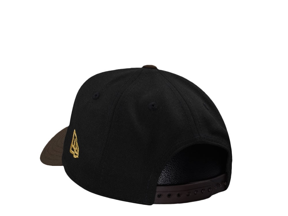 New Era Boston Bruins 80 Seasons Black Two Tone Edition 9Forty A Frame Snapback Hat