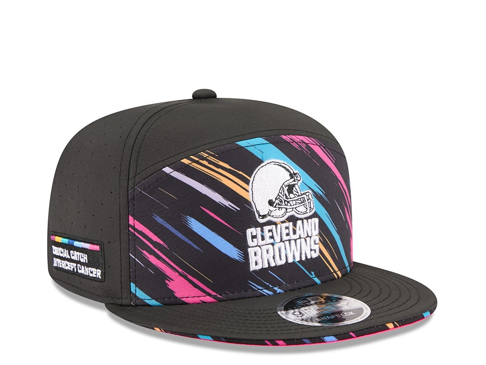New Era San Francisco Giants Crucial Catch 2026 Black Edition 9Fifty Split Panel Snapback Hat
