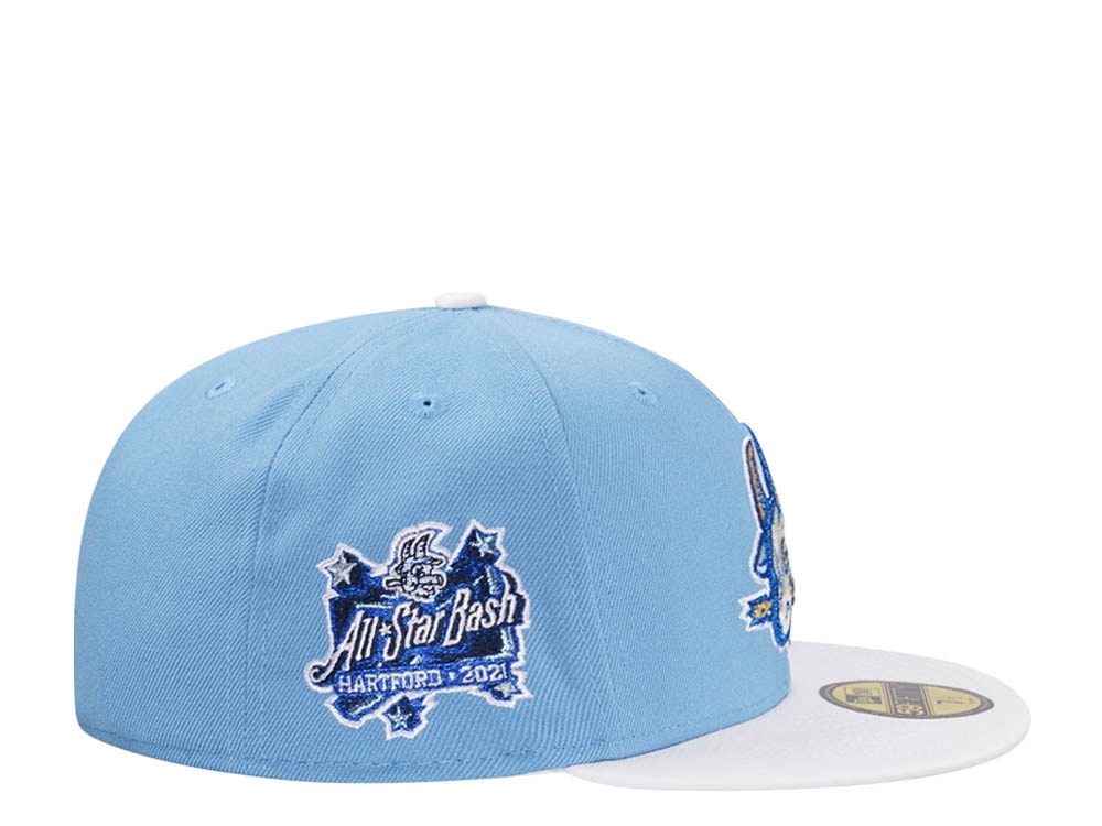 New Era Hartford Yard Goats All Star Game 2021 Hockey Two Tone Edition 59Fifty Fitted Hat