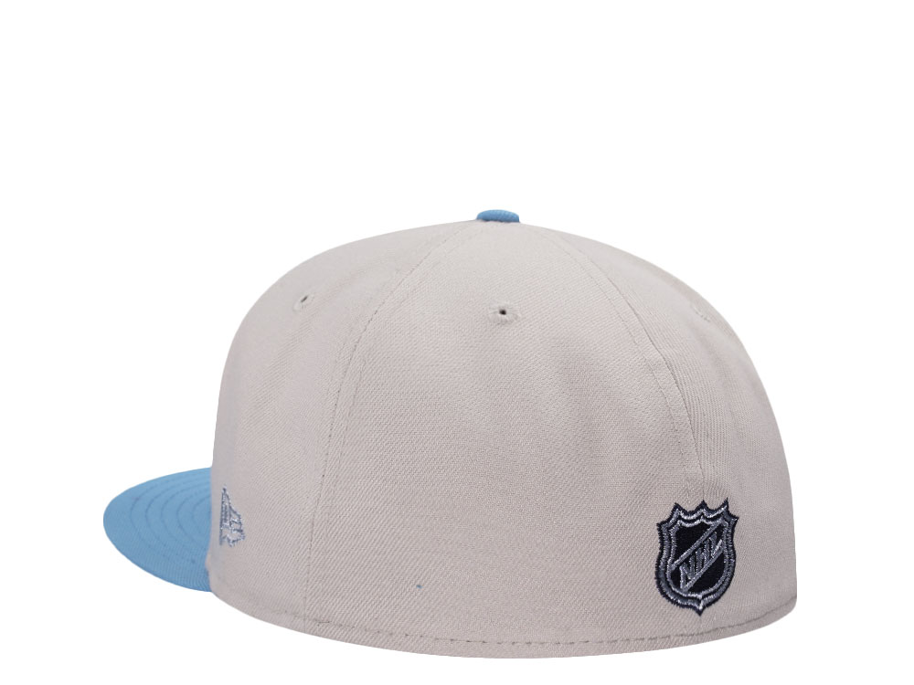 New Era Pittsburgh Penguins Winter Classic 2008 Stone Metallic Two Tone Edition 59Fifty Fitted Hat