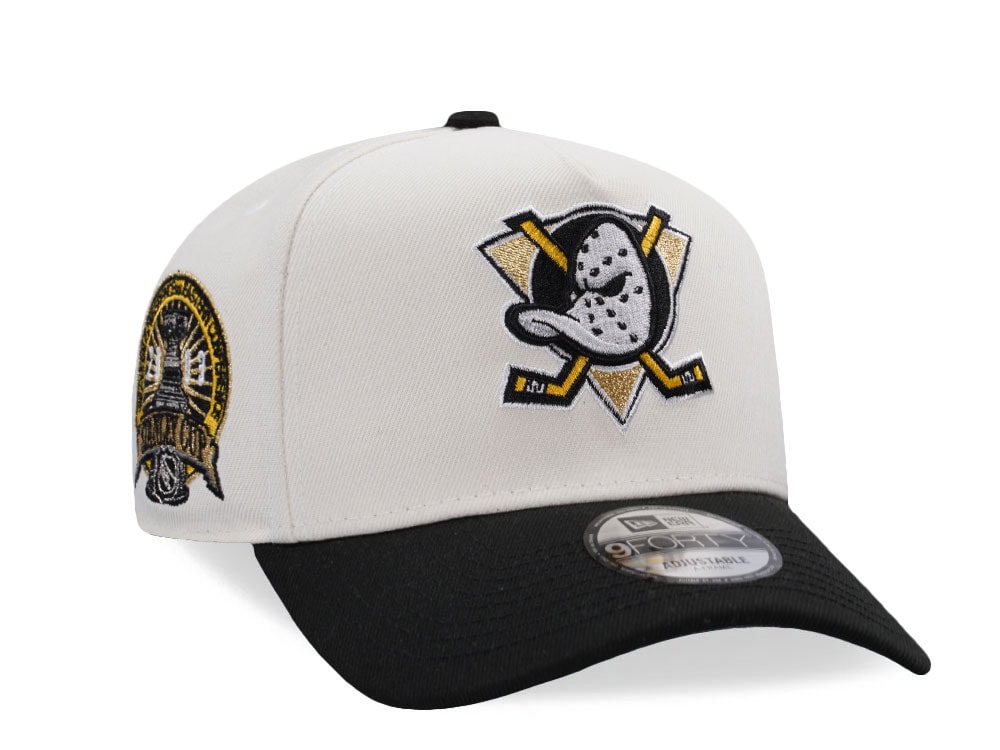 New Era Anaheim Ducks 2003 Stanley Cup Two Tone Edition 9Forty A Frame Snapback Hat