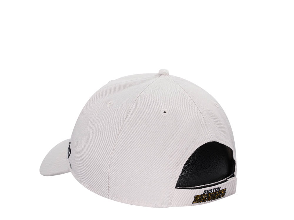 47Brand Boston Bruins Bone MVP Snapback Hat