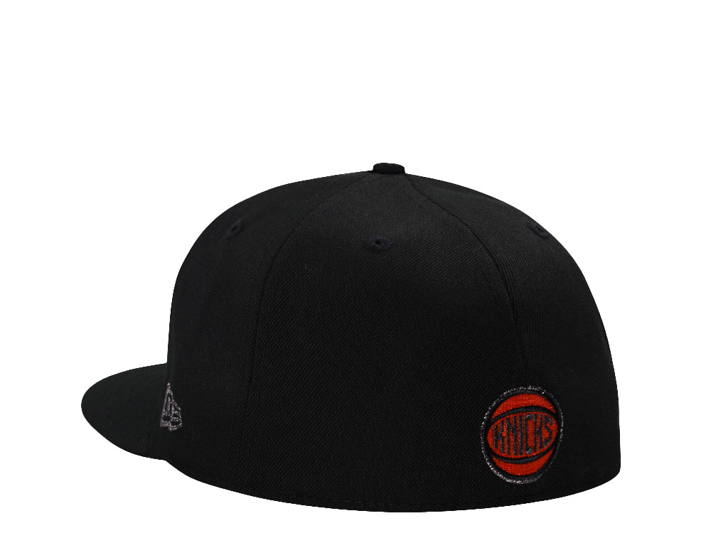 New Era New York Knicks NBA on NBC Black Prime Edition 59Fifty Fitted Hat