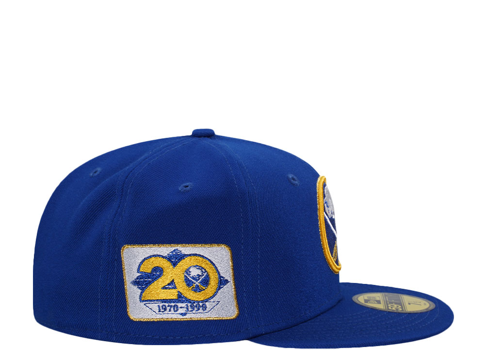 New Era Buffalo Sabres 20th Anniversary Blue Prime Edition 59Fifty Fitted Hat
