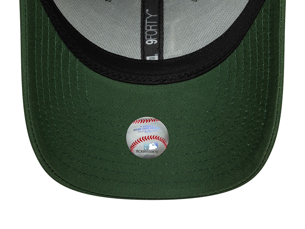 New Era Los Angeles Dodgers League Essential Dark Green Edition 9Forty Strapback Hat