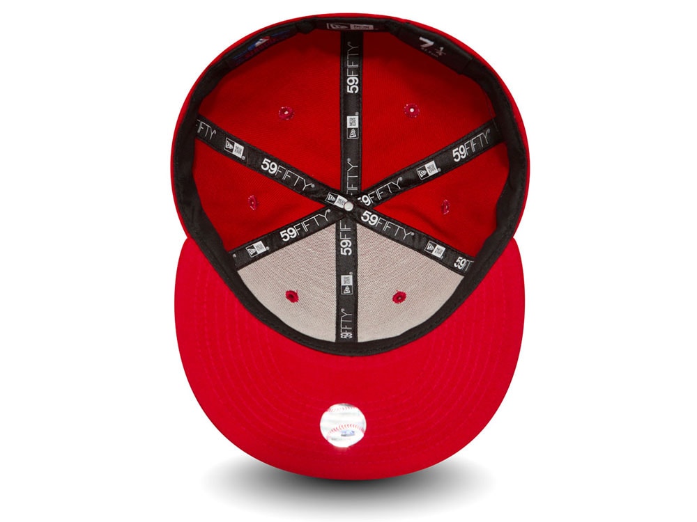 New Era New York Yankees Plain Red Prime Edition 59Fifty Fitted Hat