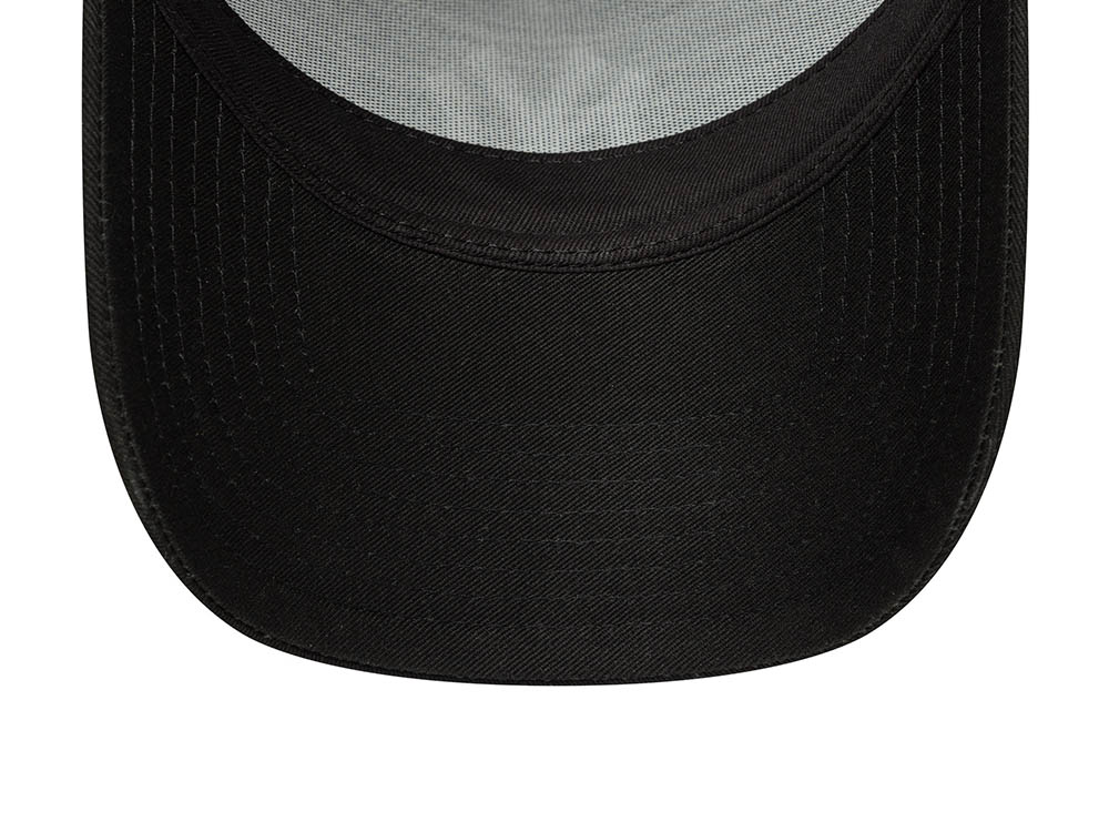 New Era New York Yankees League Essential Black and White 9Forty A Frame Snapback Hat