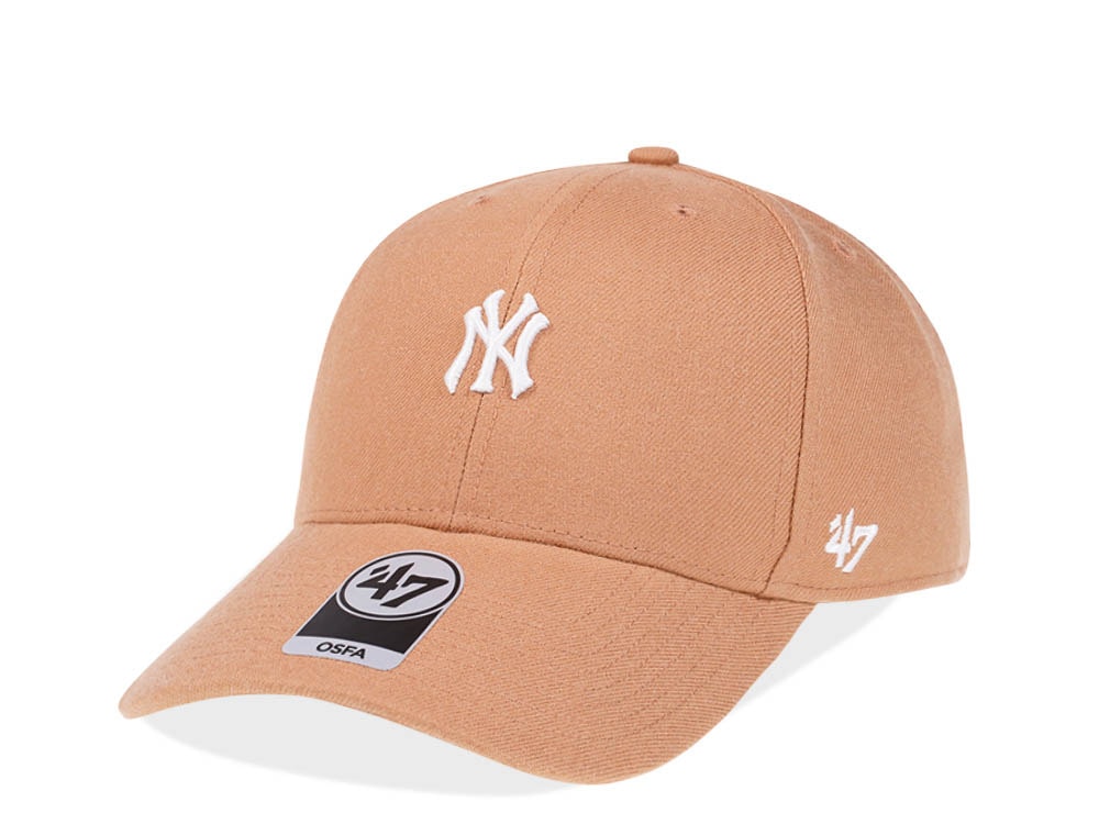 47Brand New York Yankees Base Runner Camel Classic Snapback Hat