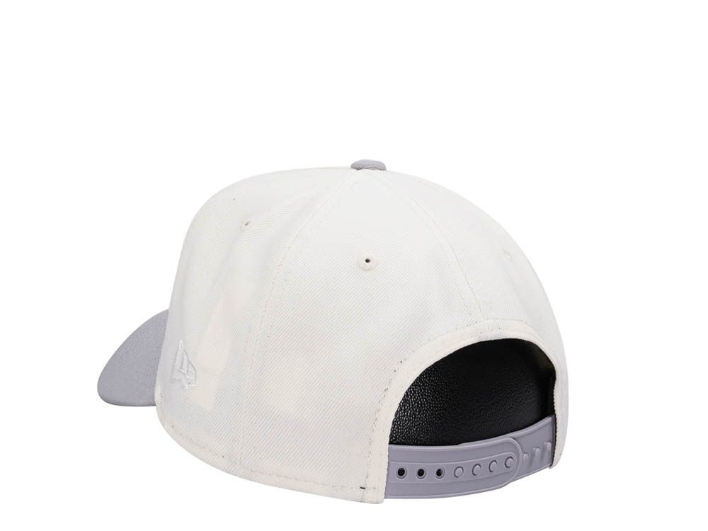 New Era New York Yankees World Series 1999 Chrome Metallic Two Tone Edition 9Forty A Frame Snapback Hat
