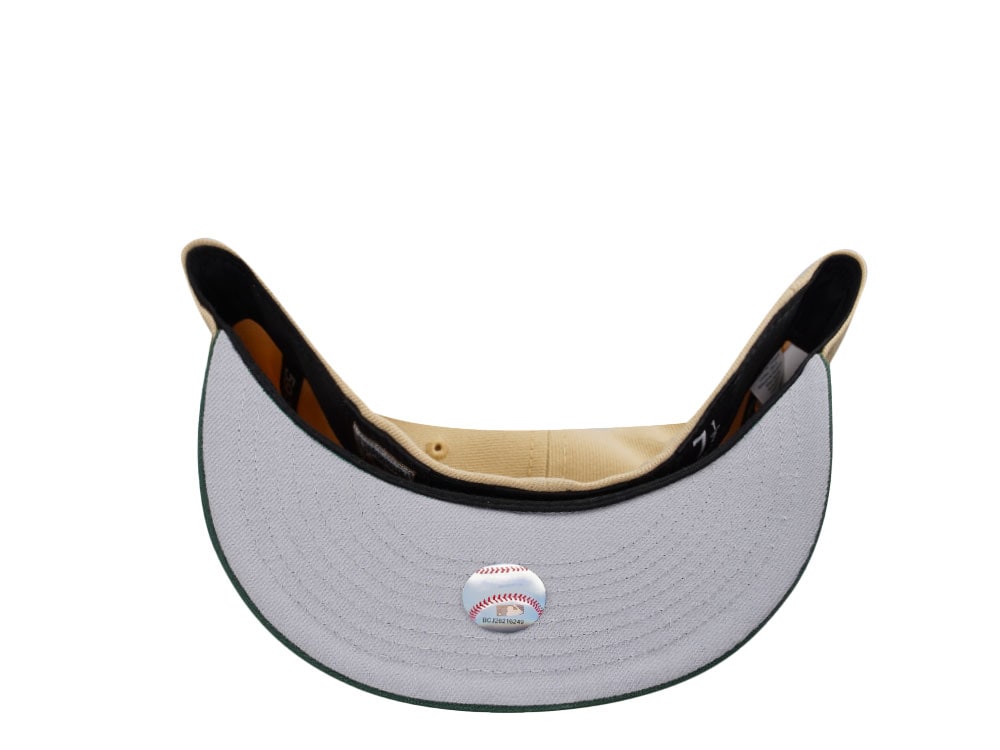 New Era Miami Marlins Stadium Patch Vegas Two Tone Metallic Edition 59Fifty Fitted Hat