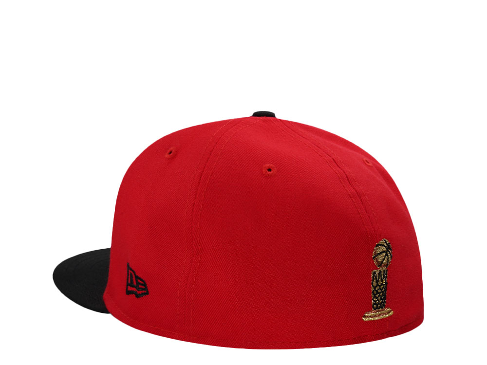 New Era Chicago Bulls 20th Anniversary Red Two Tone Edition 59Fifty Fitted Hat