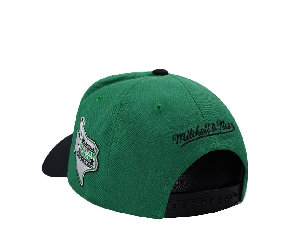 Mitchell & Ness Dallas Mavericks NBA In The City Green Edition Pro Pinch Fit Snapback Hat