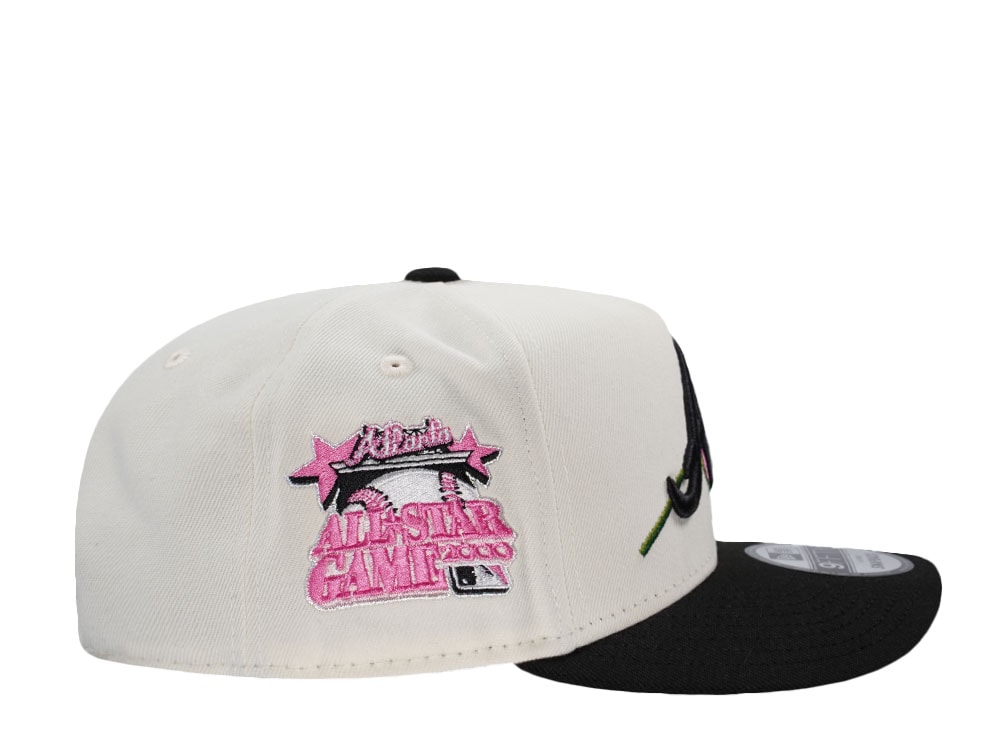 New Era Atlanta Braves All Star Game 2000 Chrome Two Tone Edition 9Fifty A Frame Snapback Hat