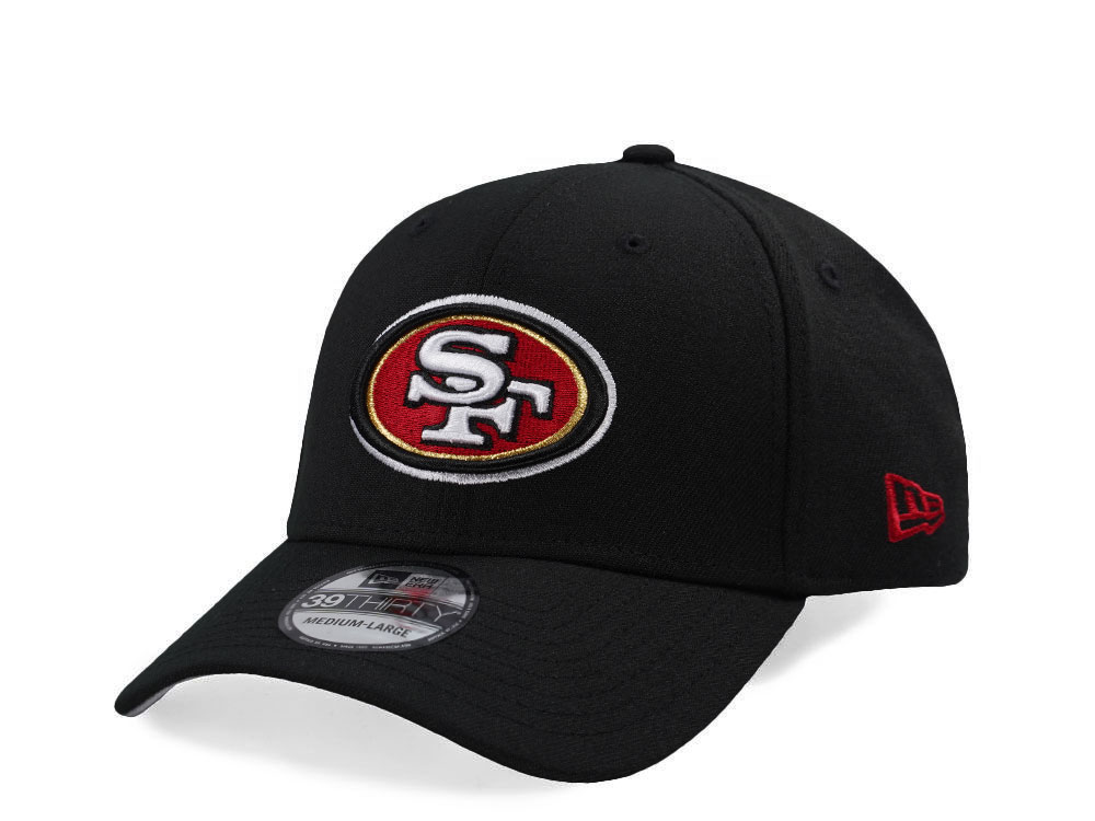New Era San Francisco 49ers Black Classic Edition 39Thirty Stretch Fit Hat