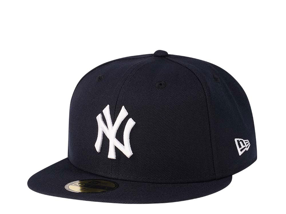 New Era New York Yankees Navy and Pink 59Fifty Fitted Hat
