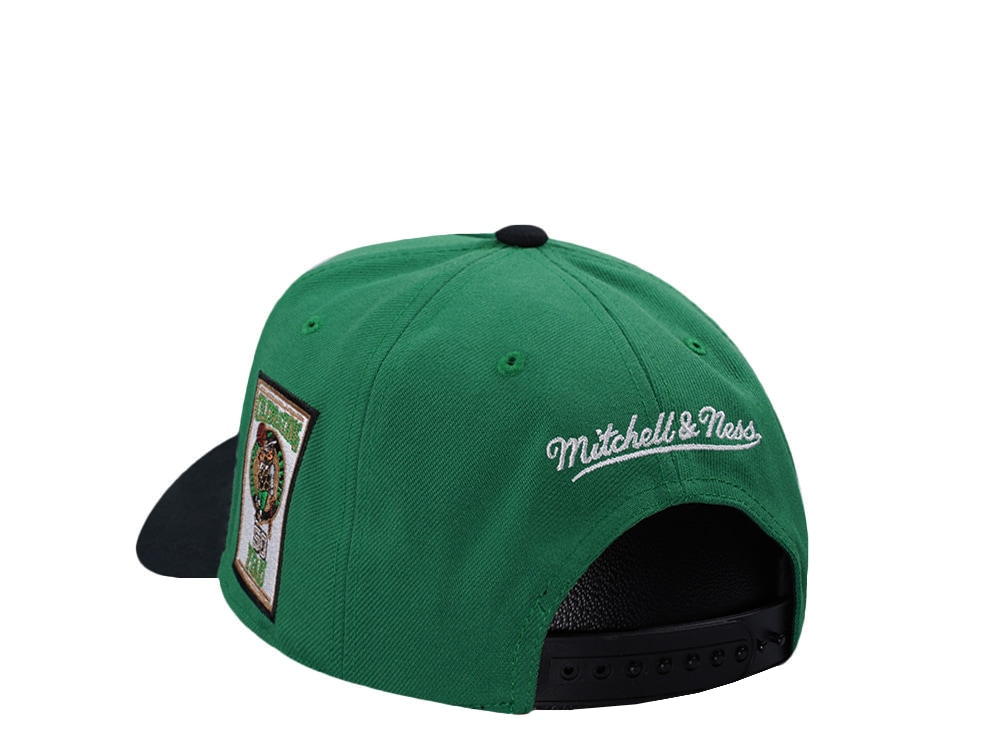 Mitchell & Ness Boston Celtics NBA In The City Green Edition Pro Pinch Fit Snapback Hat