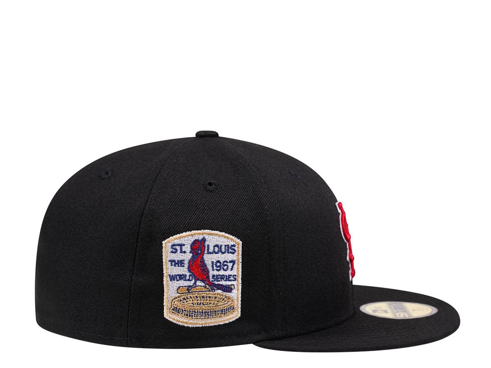 New Era St. Louis Cardinals World Series 1967 Black and Red