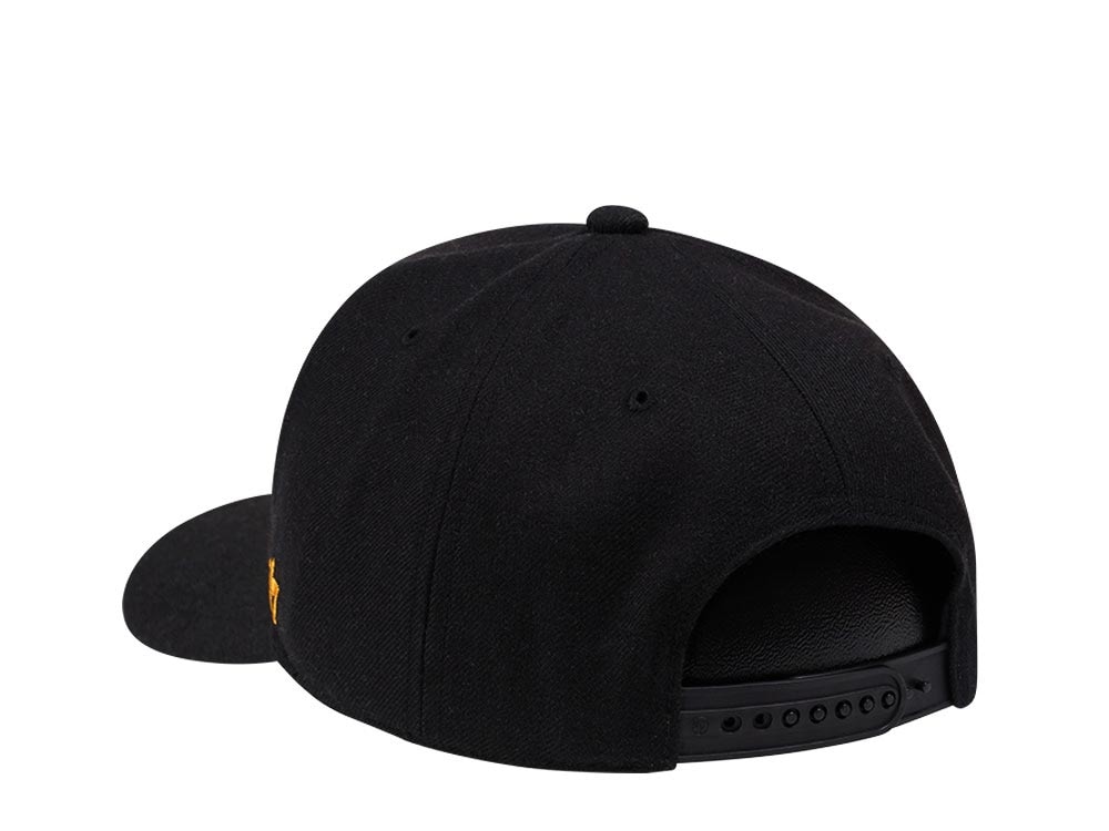 47Brand Calgary Flames Classic DP Black Cold Zone Snapback Hat