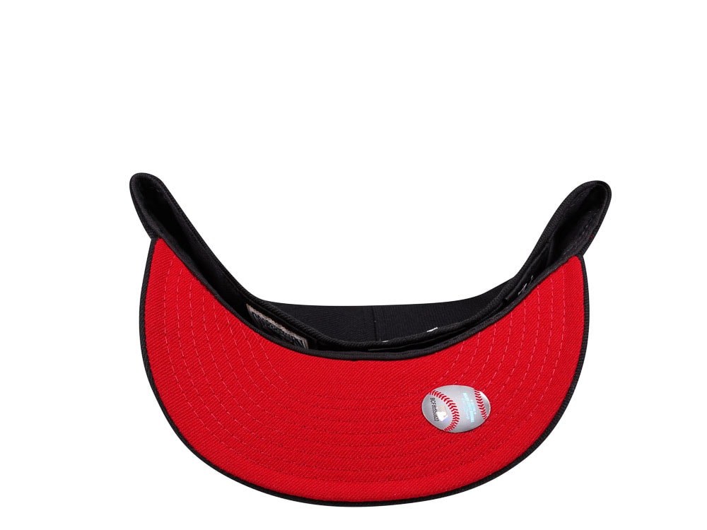New Era New York Mets Subway Series Black and Red Edition 59Fifty Fitted Hat