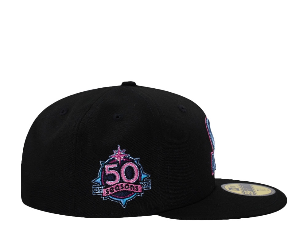New Era Seattle Mariners 50 Seasons Black Prime Edition 59Fifty Fitted Hat