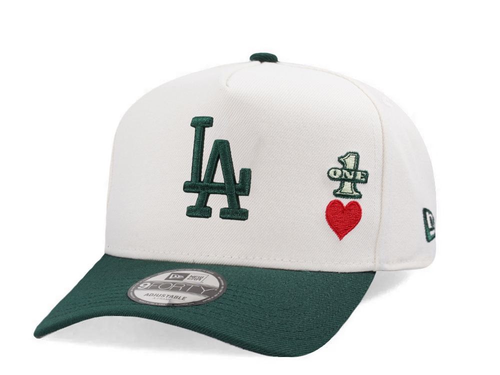 New Era Los Angeles Dodgers 40th Anniversary Dollar Chrome Two Tone Edition 9Forty A Frame Snapback Hat