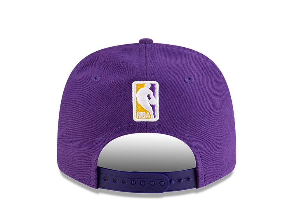 New Era Los Angeles Lakers NBA Team Purple Edition 9Seventy Stretch Snapback Hat