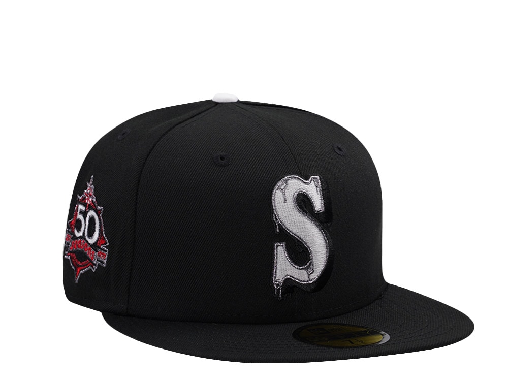 New Era Seattle Mariners 50th Anniversary Horror Edition 59Fifty Fitted Hat