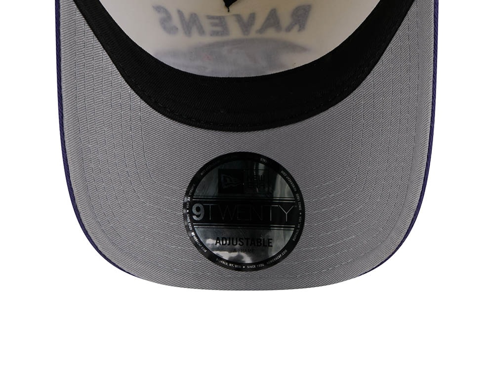 New Era Baltimore Ravens 2025 Draft Edition 9Twenty A Frame Strapback Hat