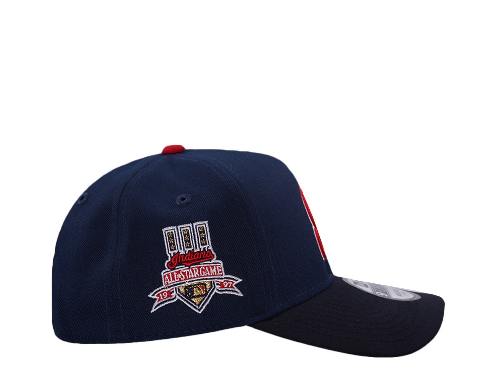 New Era Cleveland Indians All Star Game 1997 Navy Prime Edition 9Forty A Frame Snapback Hat