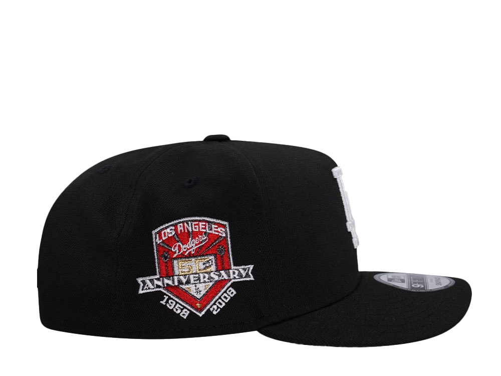 New Era Los Angeles 50th Anniversary Black Edition 9Fifty A Frame Snapback Hat