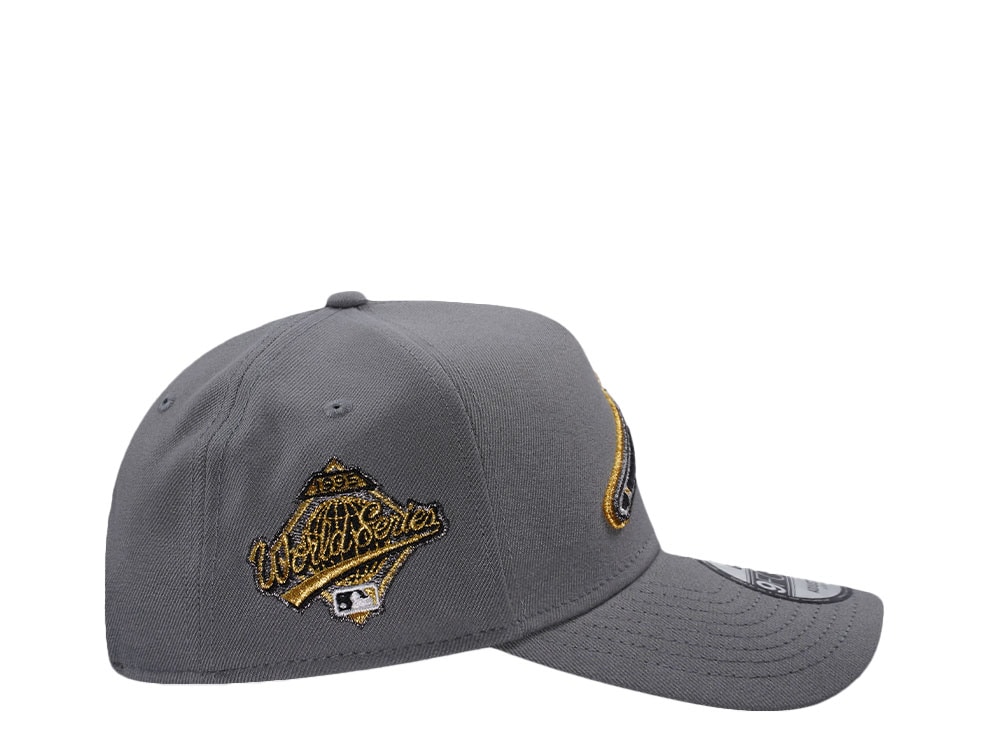 New Era Atlanta Braves World Series 1995 Gray Edition 9Forty A Frame Snapback Hat
