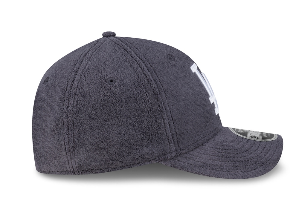 New Era Los Angeles Dodgers Fleece Grey Prime Edition 9Forty M Crown Snapback Hat
