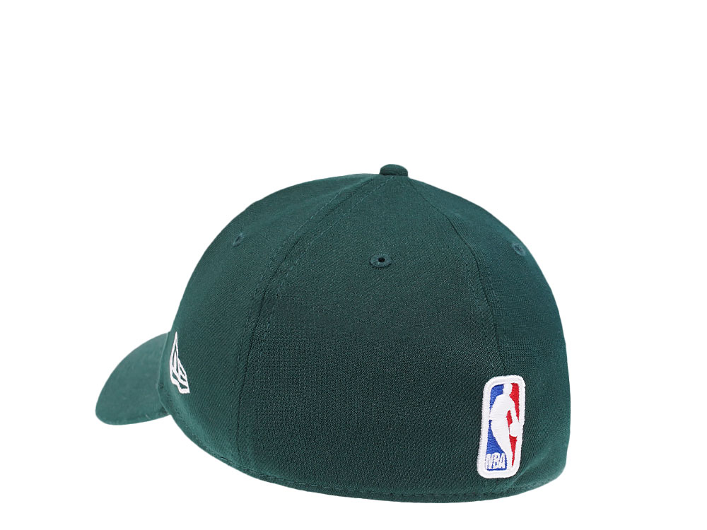 New Era Milwaukee Bucks Dark Green Edition 39Thirty Stretch Hat