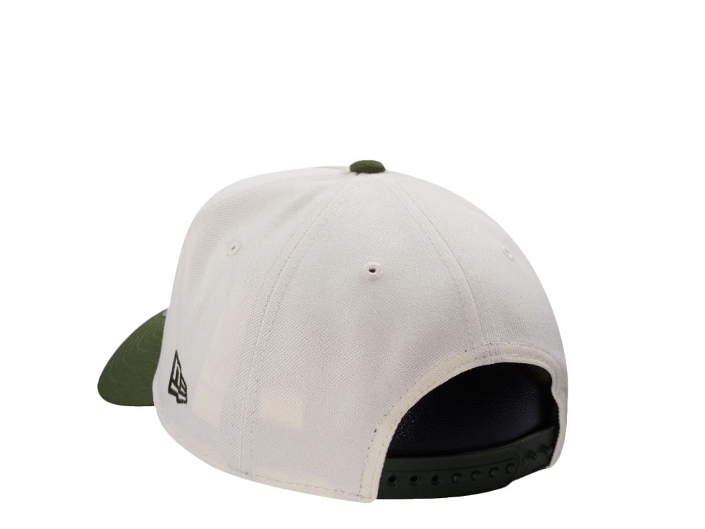 New Era New York Yankees World Series 1999 Chrome Two Tone Edition 9Forty A Frame Snapback Hat
