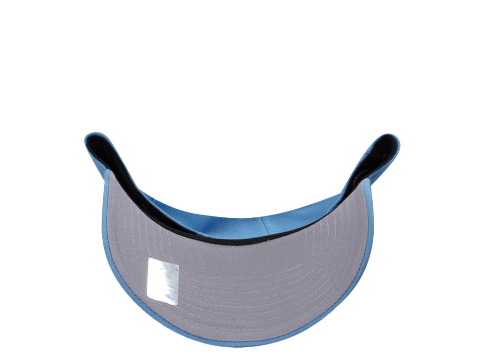 New Era Utah Mammoth Inaugural Season Sky Blue Prime Edition 9Forty A Frame Snapback Hat