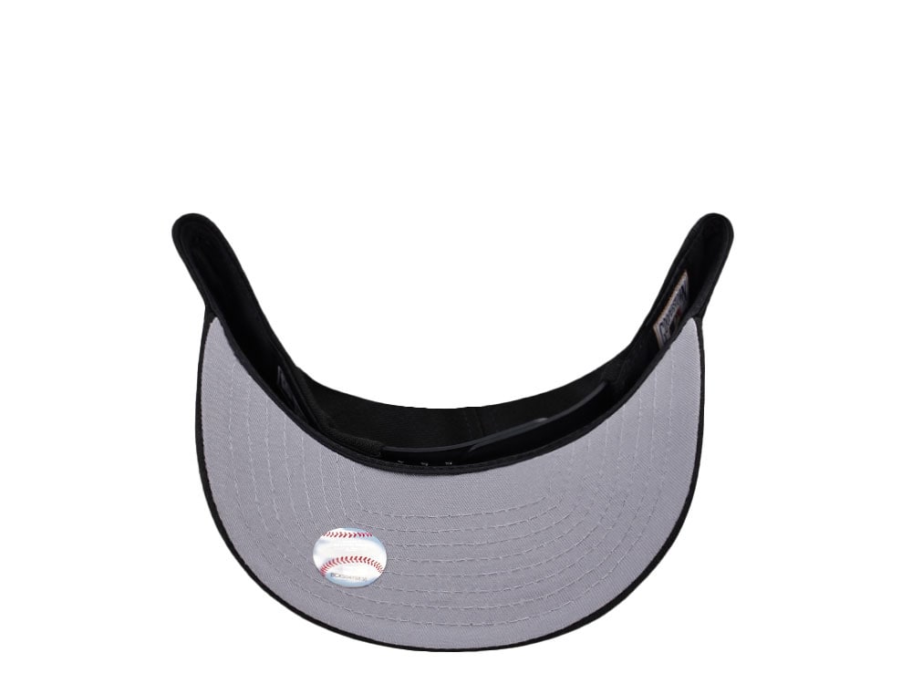 New Era New York Yankees World Series 1927 Flame Black Prime Edition 9Fifty A Frame Snapback Hat