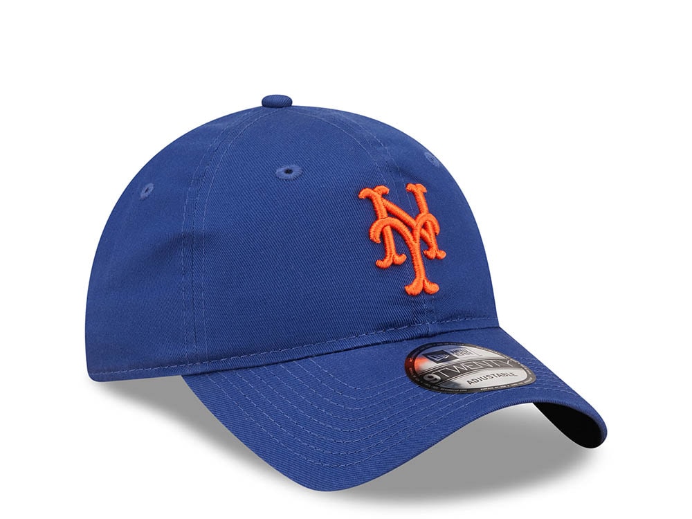 New Era New York Mets League Essential Blue 9Twenty Strapback Hat