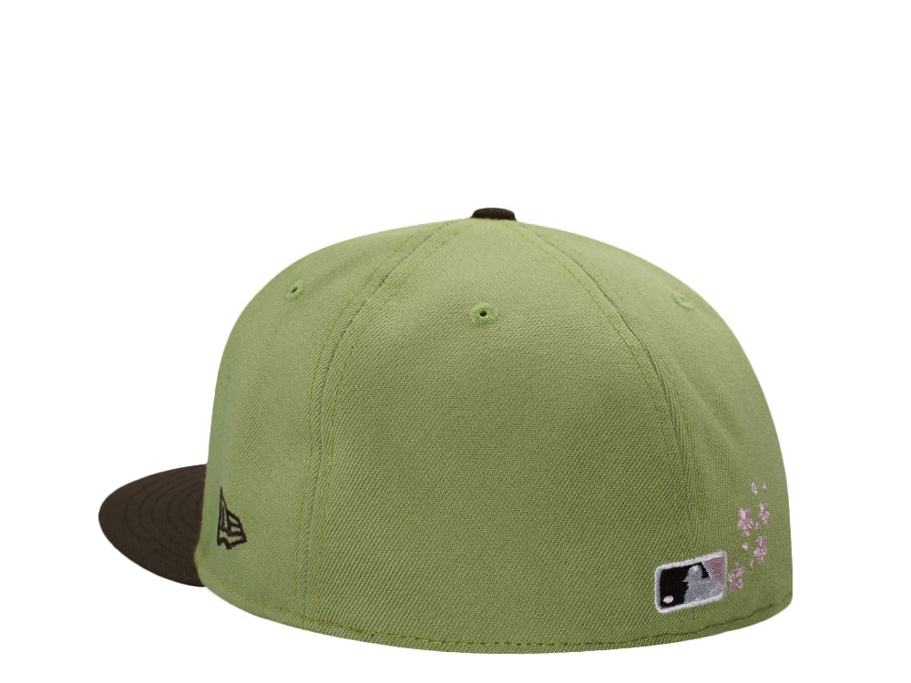 New Era Los Angeles Dodgers Tokyo Series 2025 Matcha Two Tone Edition 59Fifty Fitted Hat