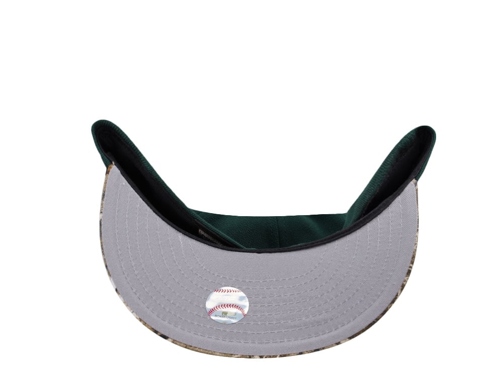 New Era New York Yankees Bronx Bombers Dark Green Two Tone Edition 59Fifty Fitted Hat