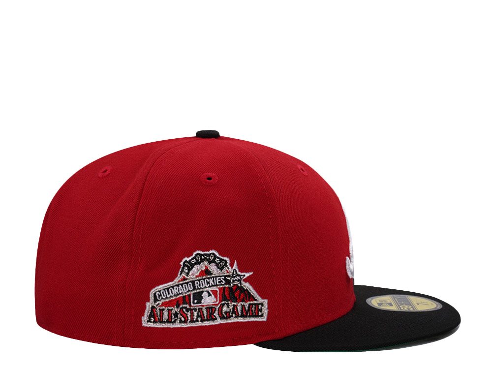 New Era Atlanta Braves All Star Game 1998 Scarlet Two Tone Edition