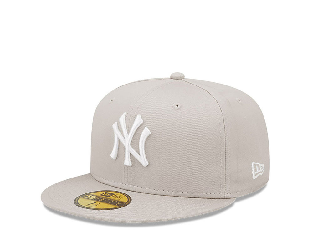 New Era New York Yankees Plain White Prime Edition 59Fifty Fitted Hat