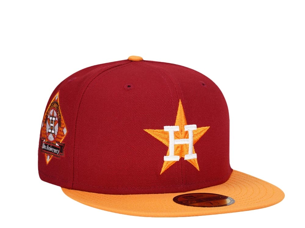 New Era Houston Astros Silver Anniversary Color Flip Two Tone Edition 59Fifty Fitted Hat