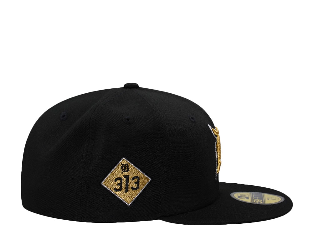 New Era Detroit Tigers Motor City Black Prime Edition 59Fifty Fitted Hat