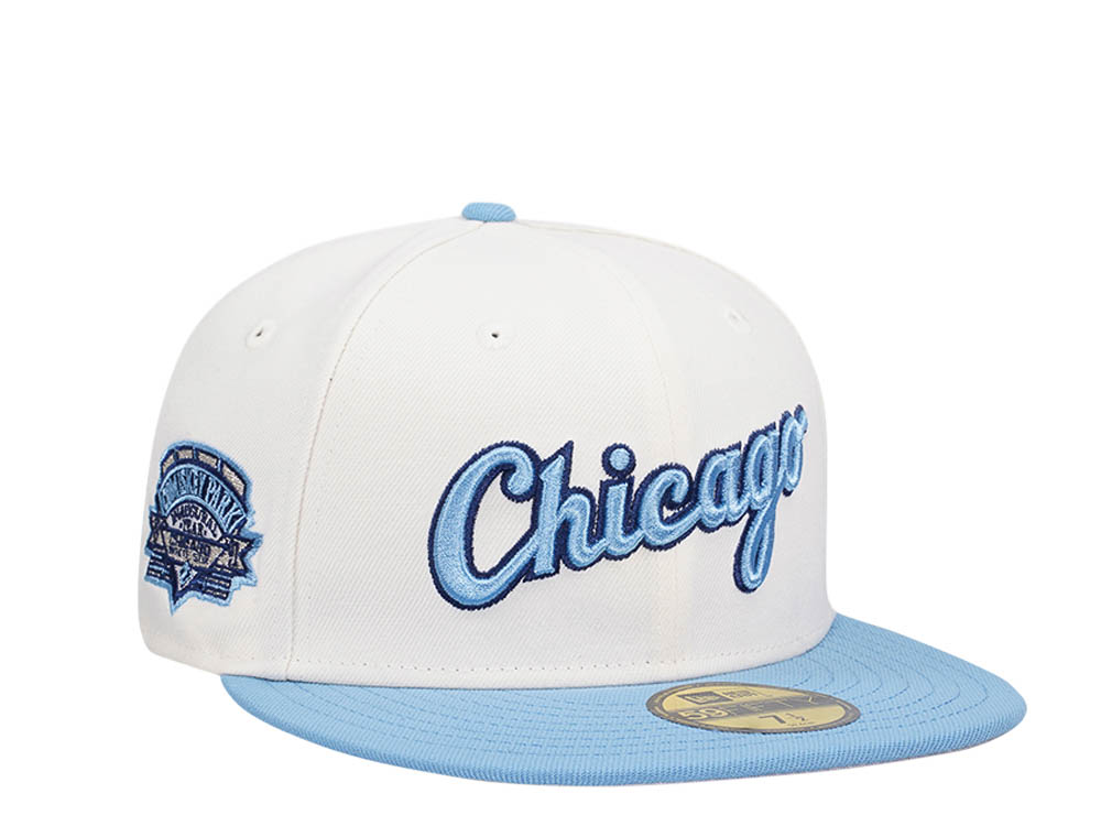 New Era Chicago White Sox Inaugural Year 1991 Chrome Color Flip Two Tone Edition 59Fifty Fitted Hat