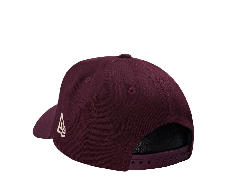 New Era Detroit Tigers World Series Champions 1945 Maroon Prime Edition 9Forty A Frame Snapback Hat